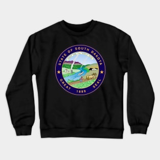 South Dakota Coat of Arms Crewneck Sweatshirt